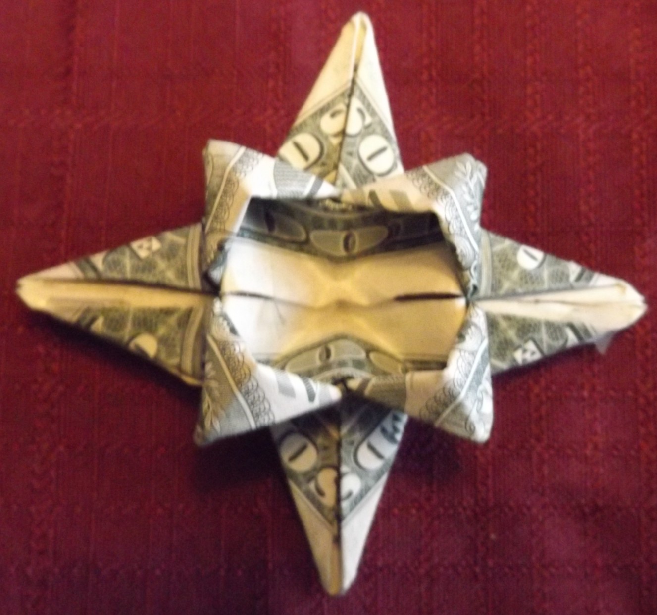 Joshua's-Origami-Folded-$1-Bills